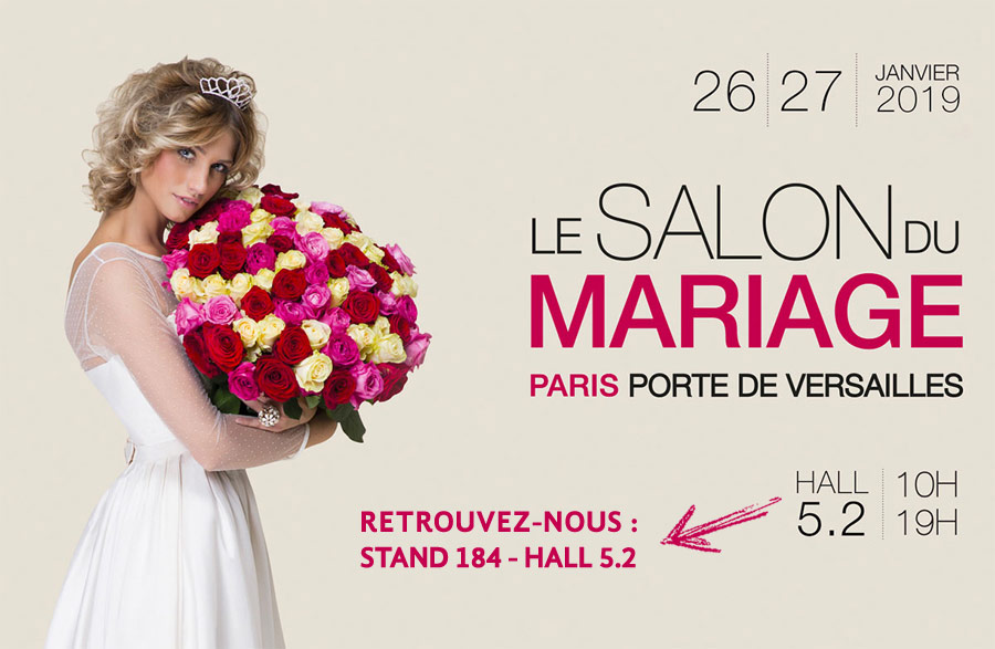 Salon du Mariage de Paris - janvier 2019