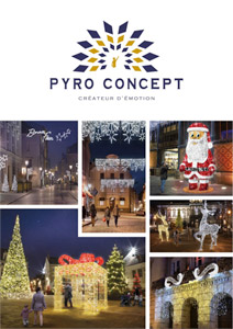 Brochure de Noël Pyro Concept