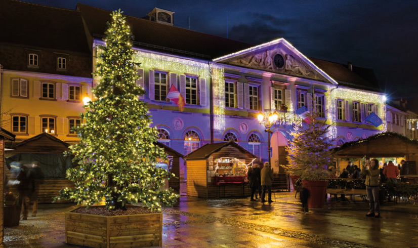 Illumination de noel pour commune